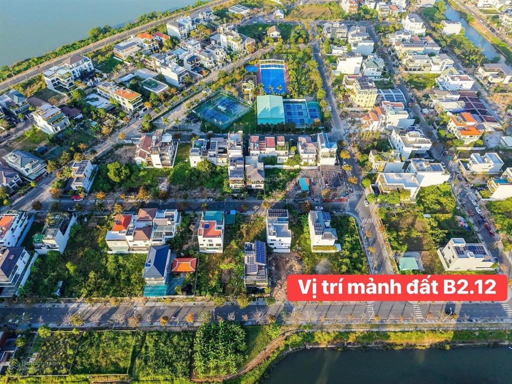 Bán đất biệt thự euro villa 2 đà nẵng  lô view kênh giáng hương 3  300m2