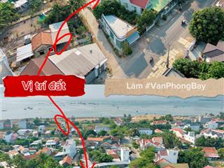 Bán đất, tặng nhà lầu to đùng. gần biển, full thổ cư. đường rộng, 381.7 m2. giá 4 tỷ 4