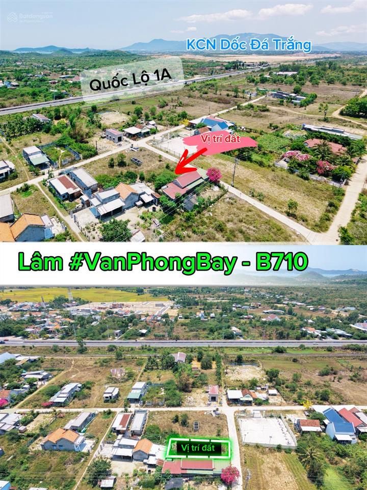 Gần kcn dốc đá trắng, có lô đất full thổ. gần 200 m2, giá chỉ 1 tỷ 100 triệu