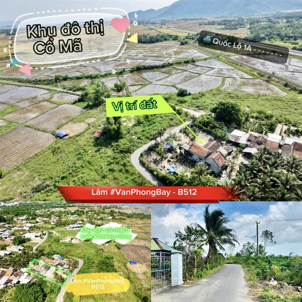 Đất thổ pk8 gần suối nước nóng sát kđt cổ mã | hơn 500m giá đầu tư