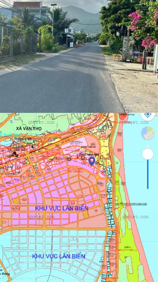 Đất thổ trục chính ninh mã cửa ngõ kkt vân phong  giá 2 tỷ 6