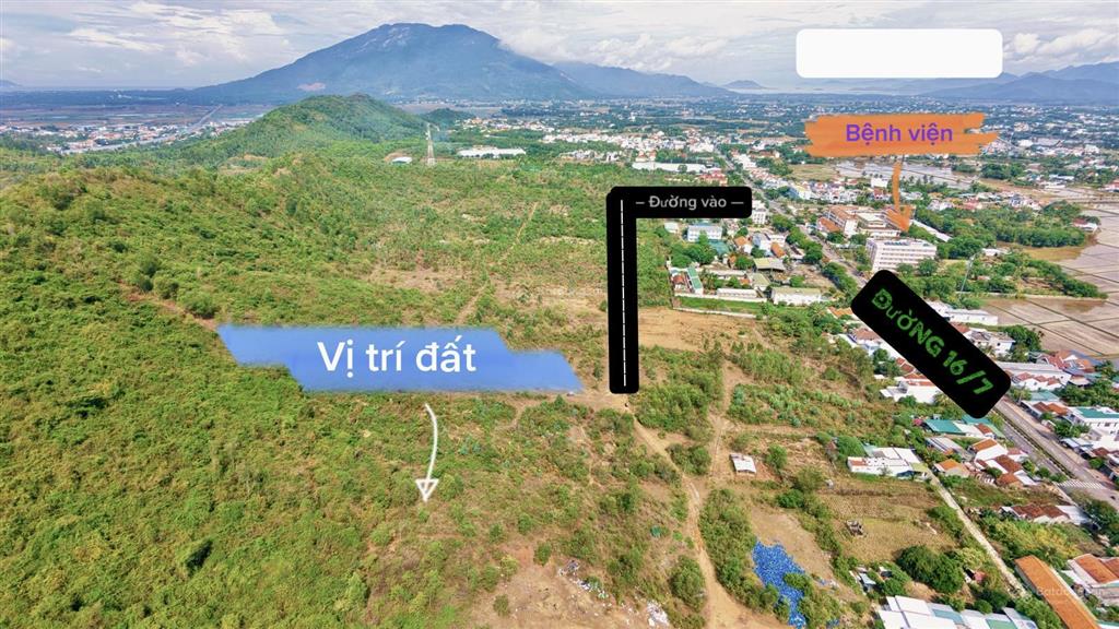 Hơn 2ha đất tại phường ninh hòa quỹ đất lớn, nhiều tiềm năng khai thác