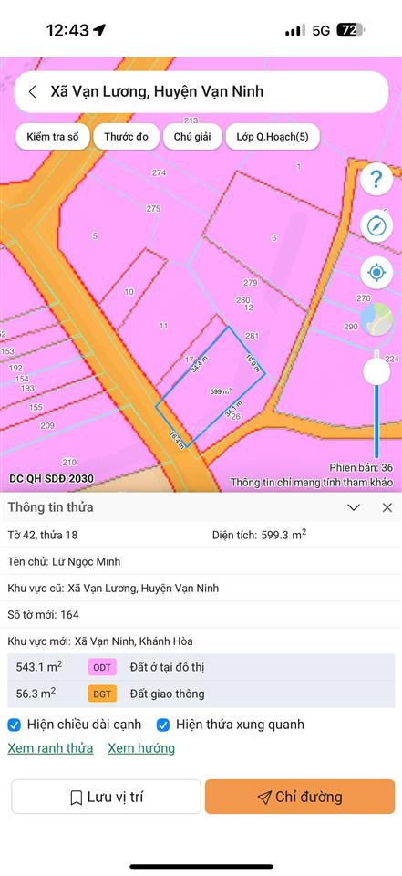 Gần 600m đất vạn ninh mặt tiền hơn 16m, đường nhựa, chỉ 2 tỷ