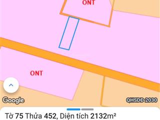 Bán đất 2131m² tại (thiện nghiệp cũ) phường mũi né, lâm đồng 1,3 triệu/m2, 2131 m²