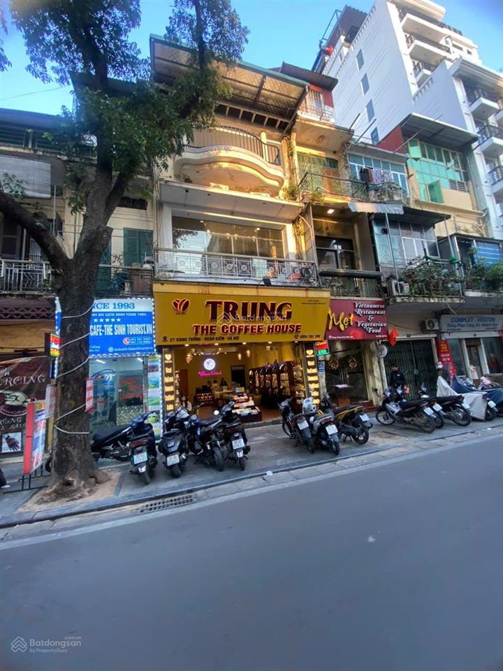 Cực đẹp! mặt bằng kinh doanh mặt phố hàng bạc 50m2 x 4 tầng mt 5m. oke nhà hàng