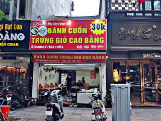 Cho thuê mặt bằng tầng 1 mặt phố hàng buồm dt 110m2. mặt tiền 4.5m. vị trí đẹp. hàng kín