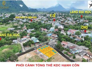 Duy nhất 1 lô rẻ nhất khu phân lô hạnh côn, khu vực đông đúc dân cư, xe ô tô  đi thoải mái