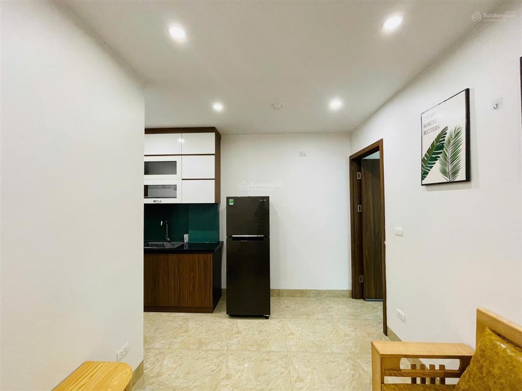 Cho thuê căn hộ 1 ngủ 1 khách ngõ 235 yên hòa 45m2 đủ đồ thang máy