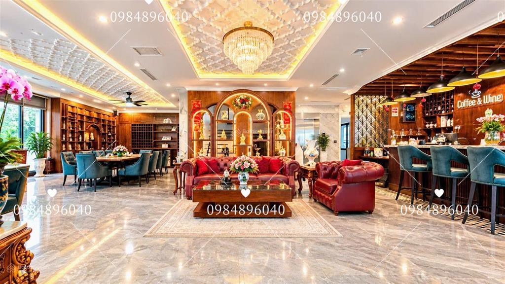 Biệt thự trần kim xuyến trung hoà  cầu giấy  265m2  lô góc  thang máy  đẳng cấp thượng lưu