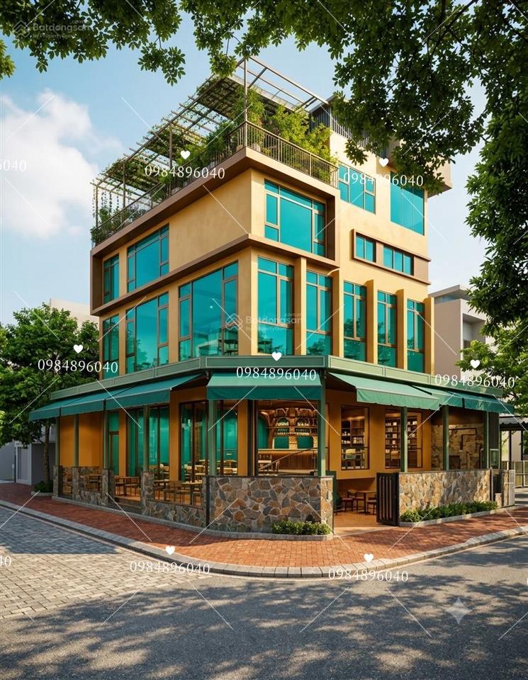 Biệt thự trần kim xuyến trung hoà  cầu giấy  265m2  lô góc  thang máy  đẳng cấp thượng lưu