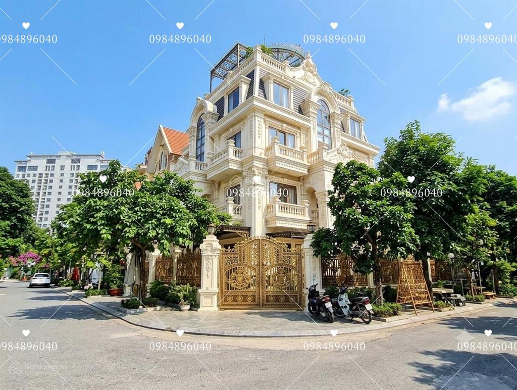Siêu biệt thự đẳng cấp lâu đài kđt việt hưng  255m 5 tầng thang máy  nội thất nhập khẩu