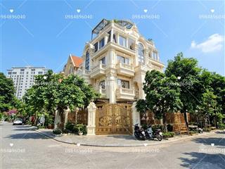 Siêu biệt thự đẳng cấp lâu đài kđt việt hưng  255m 5 tầng thang máy  nội thất nhập khẩu