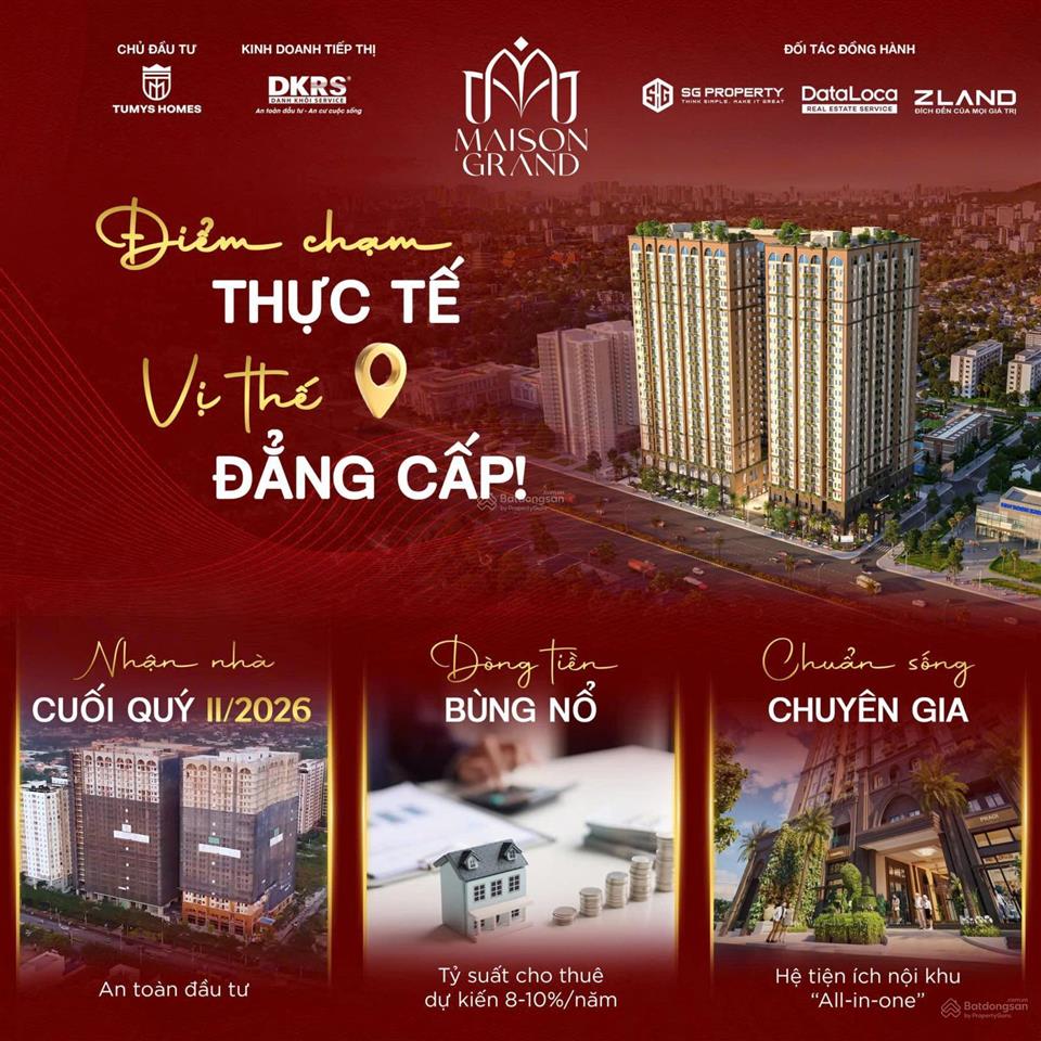 Siêu lợi nhuận khi sở hữu căn hộ maison grand phú mỹ