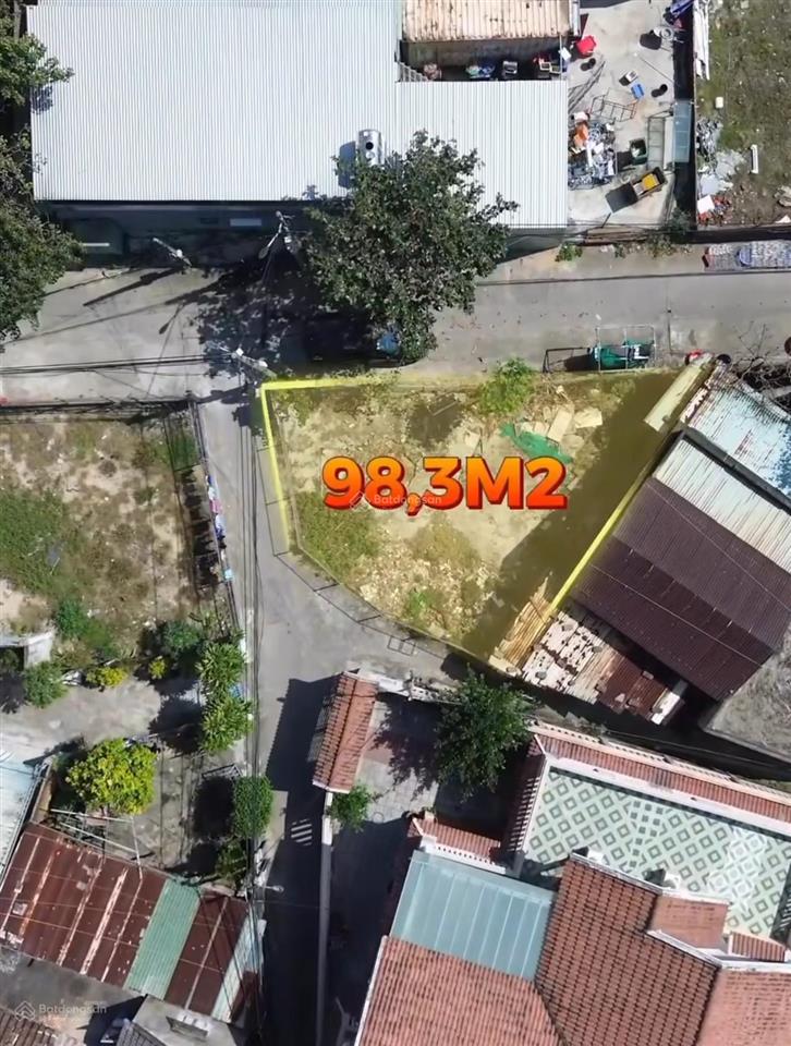Bán đất hoàng sa sát biển mân thái, 98,3m2 có 3 mặt thoáng thích hợp xây homestay