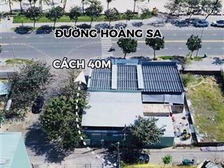 Bán đất hoàng sa sát biển mân thái, 98,3m2 có 3 mặt thoáng thích hợp xây homestay