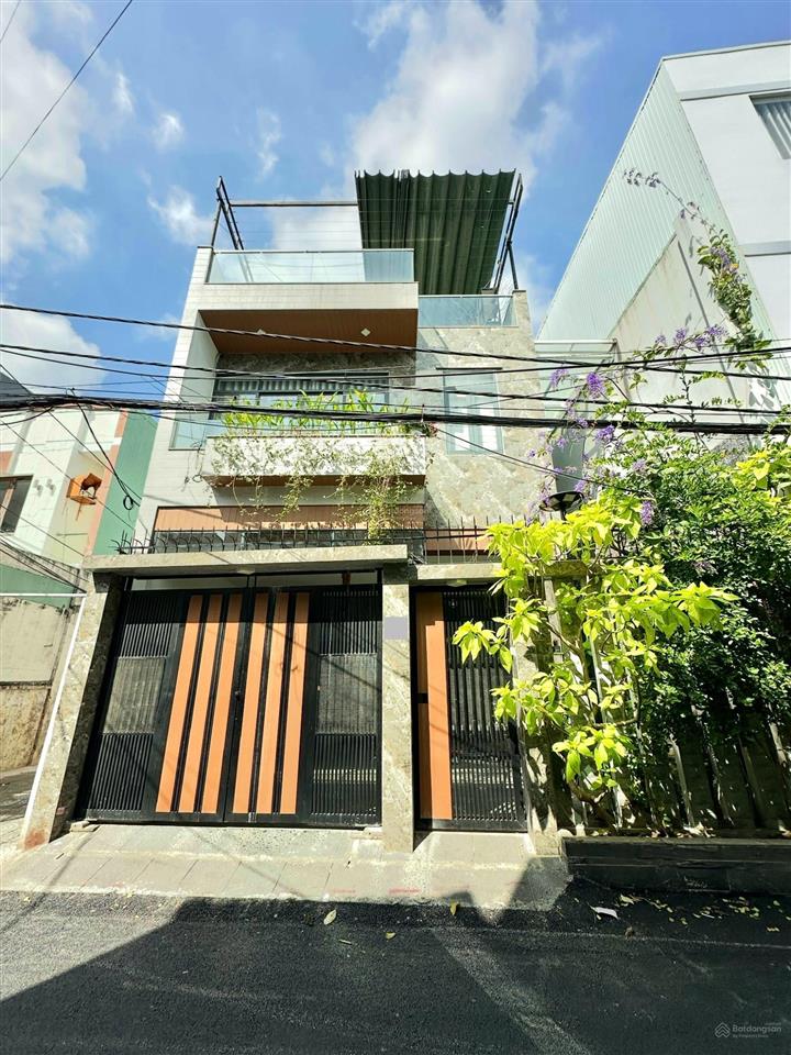 Bán nhà 3 tầng mai lão bạng 113m2 ngang 8,1m hướng đông nam có 3pn, 3wc đầy đủ nội thất mới