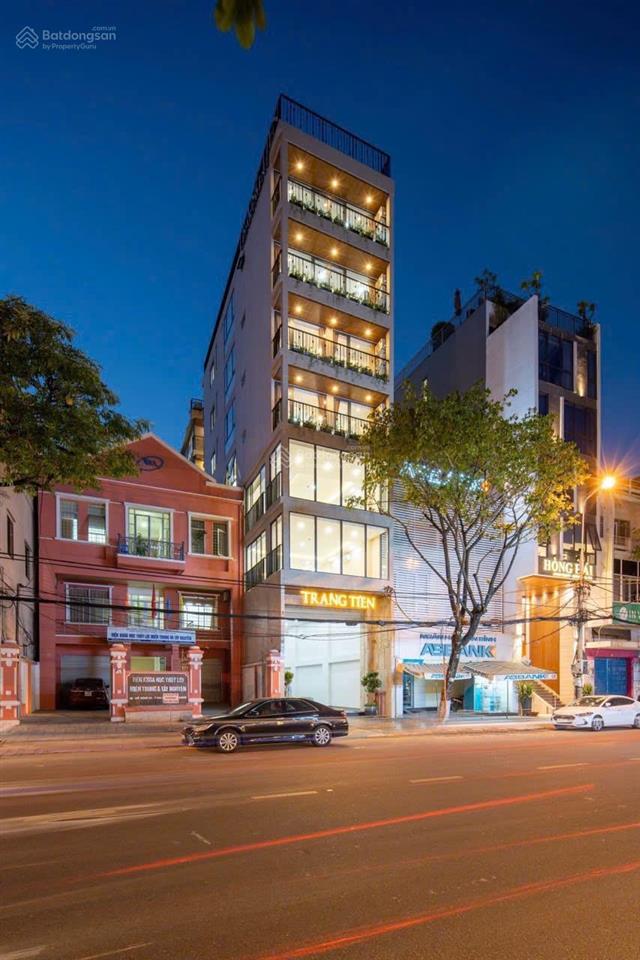 Bán toà nhà 8 tầng mặt tiền đống đa  hải châu, 440m2 với dòng tiền 5 tỷ/năm