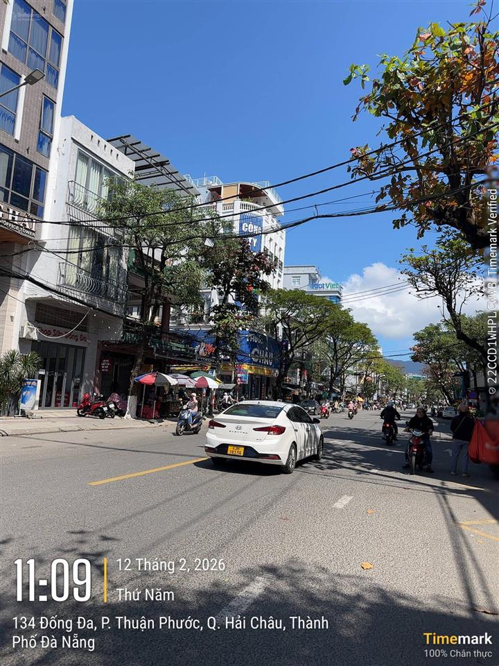 Bán toà nhà 8 tầng mặt tiền đống đa  hải châu, 440m2 với dòng tiền 5 tỷ/năm