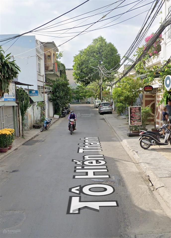 Bán đất mt tô hiến thành sát biển mỹ khê, 127,5m2 ngang 5m nở hậu, tây nam lộ giới 5m5 khu du lịch