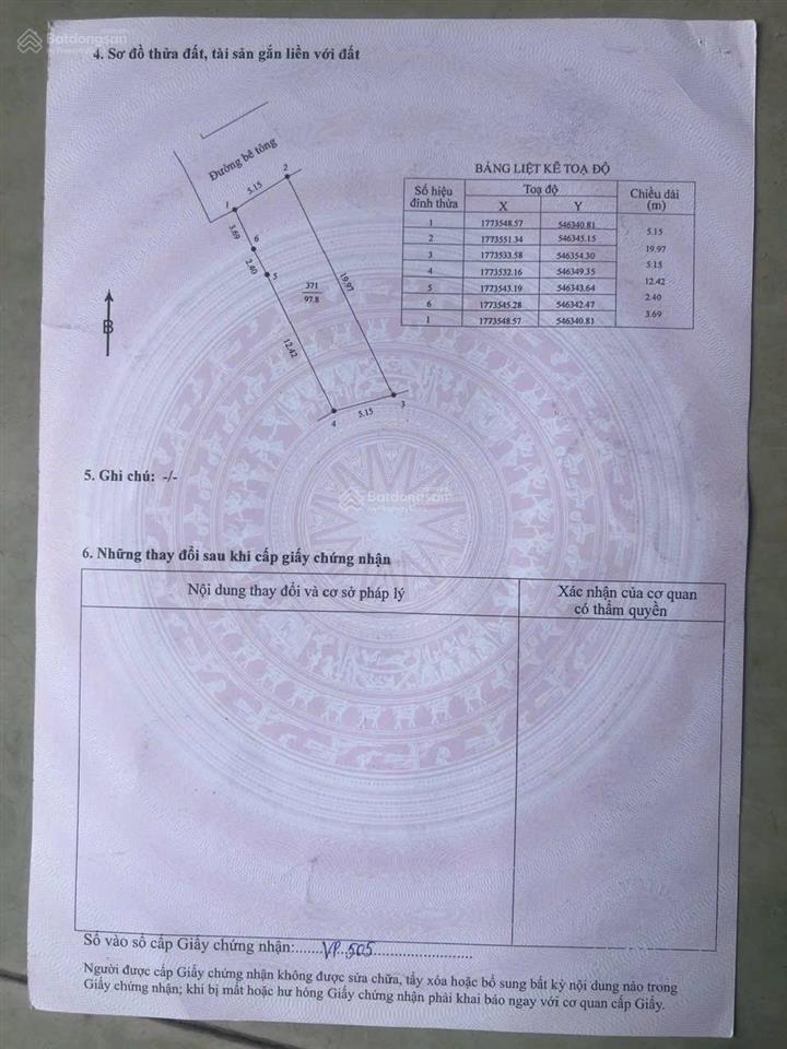 Bán đất kiệt 673 tôn đản, thanh khê, 97,8m2 ngang 5,15m gần lê trọng tấn
