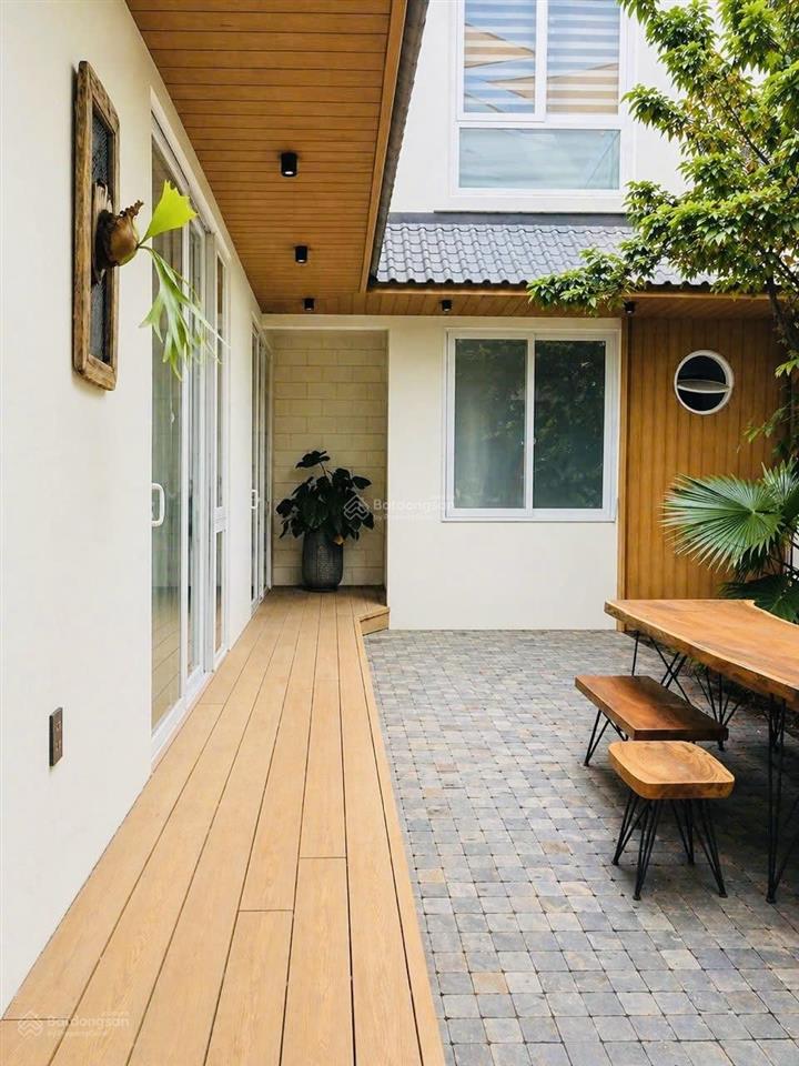 Bán nhà 2 tầng phạm xuân ẩn, 200m2 ngang 10m + sân vườn , đông bắc, trục 7m5 full nội thất