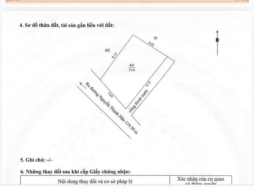 Bán 120m2 đất nguyễn thành hãn, góc 2mt , tây bắc, trục 5m5 trung tâm hải châu