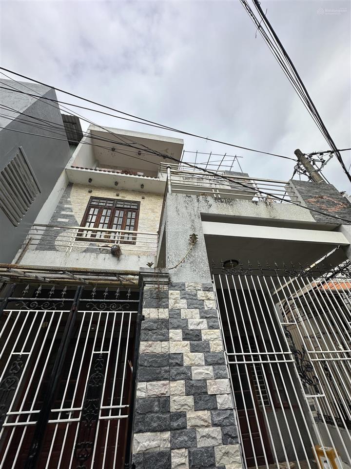 Bán nhà 3 tầng kiệt ô tô lê cơ  hoà cường bắc, 106m2 ngang 6,8m nở hậu 7,8m