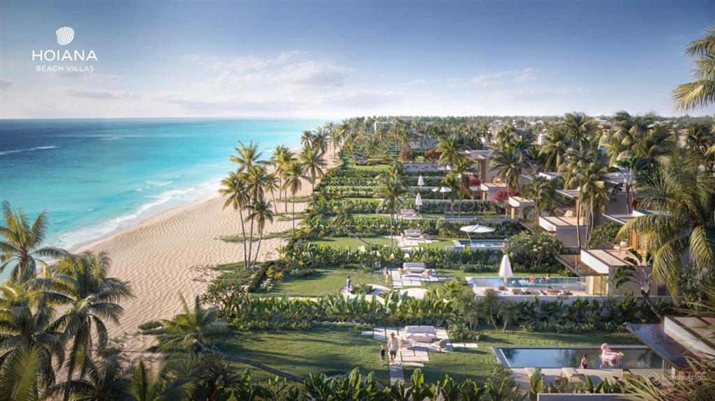 Căn villa tại resort hoiana, hoiana beach villas với quy mô 36,6ha chỉ cách phố cổ hội an 15p