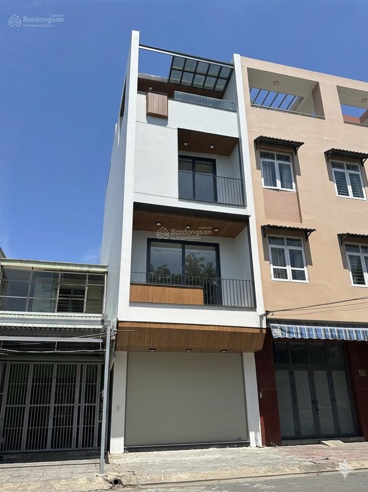 Bán nhà 4 tầng hoàng xuân nhị  hòa cường, 70m² trục 7m5 rộng rãi, gần sông hàn, 4pn cho thuê 50tr