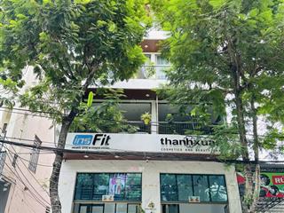 Bán tòa nhà văn phòng 7 tầng mt nguyễn du, 98m² ngang 9,11m trục lớn 10m5 sát sông hàn