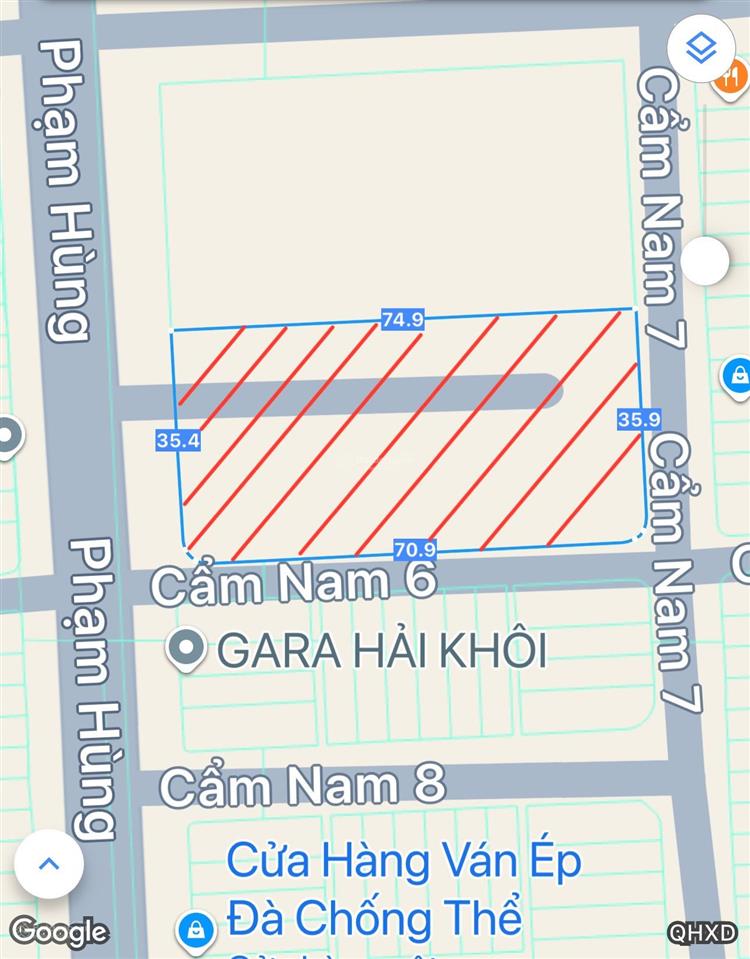 Cho thuê 3000m2 đất phạm hùng  có 3 mặt tiền gần cầu cẩm lệ, cạnh toyota đà nẵng