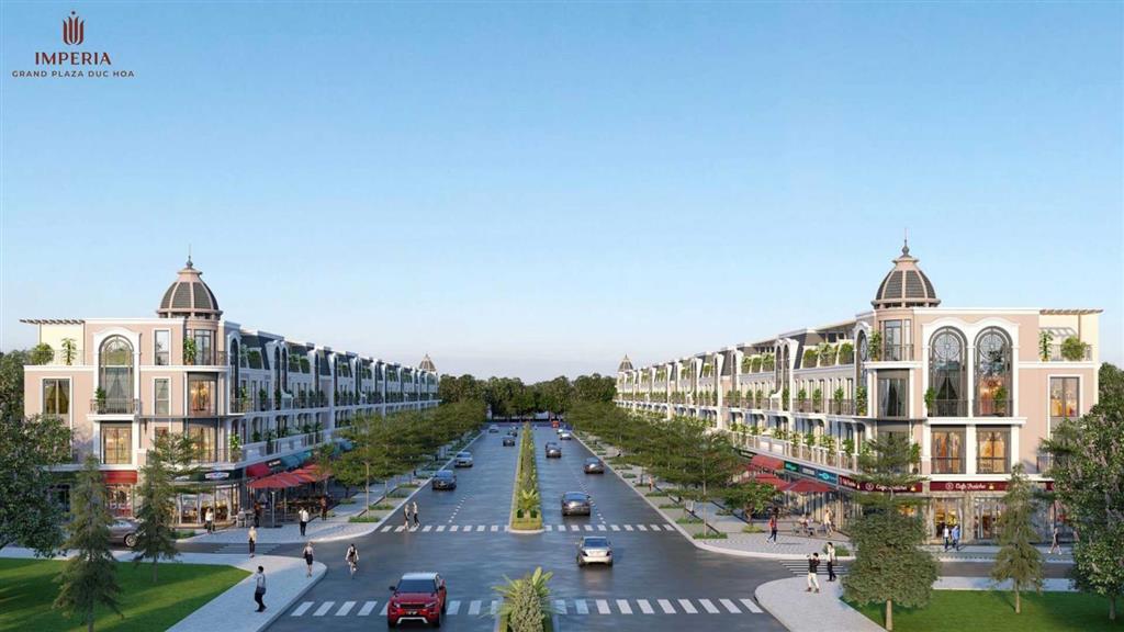 Bán shophouse tại đường 3/2, thị trấn hậu nghĩa, đức hòa, long an, cam kết cho thuê lại