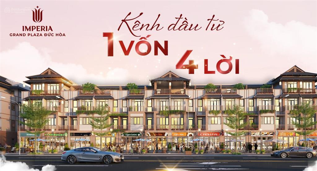 Phố đi bộ shopouse 3/2 hậu nghĩa kênh đầu tư 1 vốn 4 lời