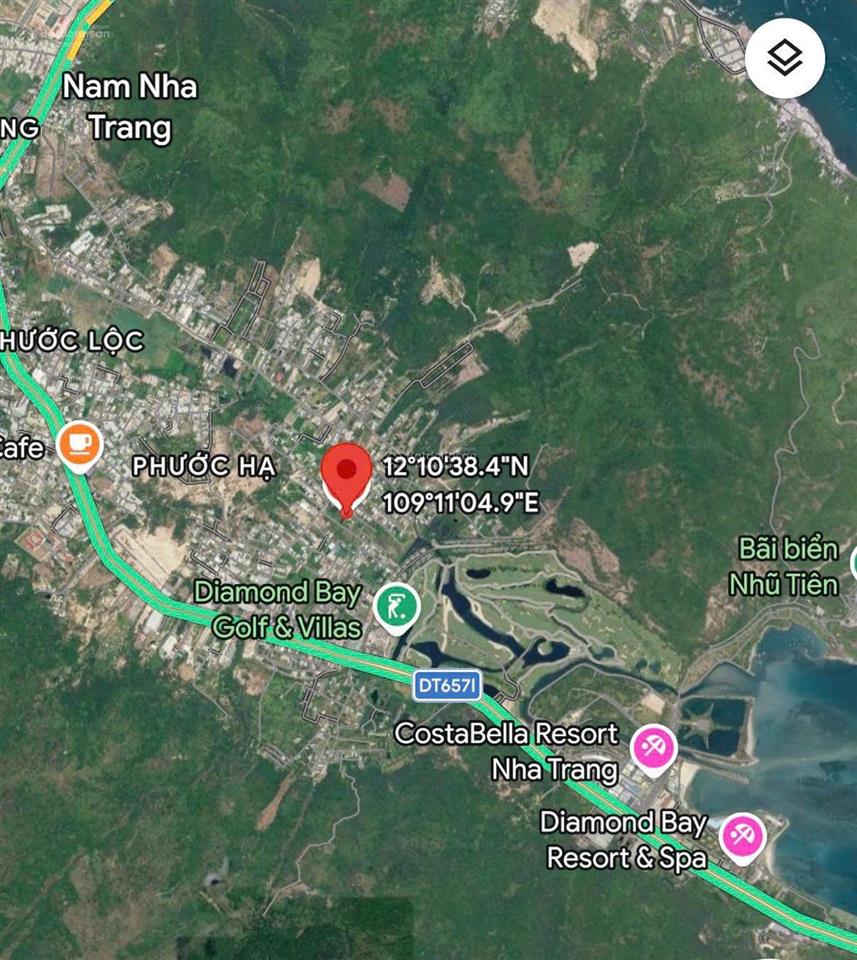 Lô đất đường ô tô t11, phước đồng nam nha trang ngang 9m 130m giá chỉ 1,78 tỷ