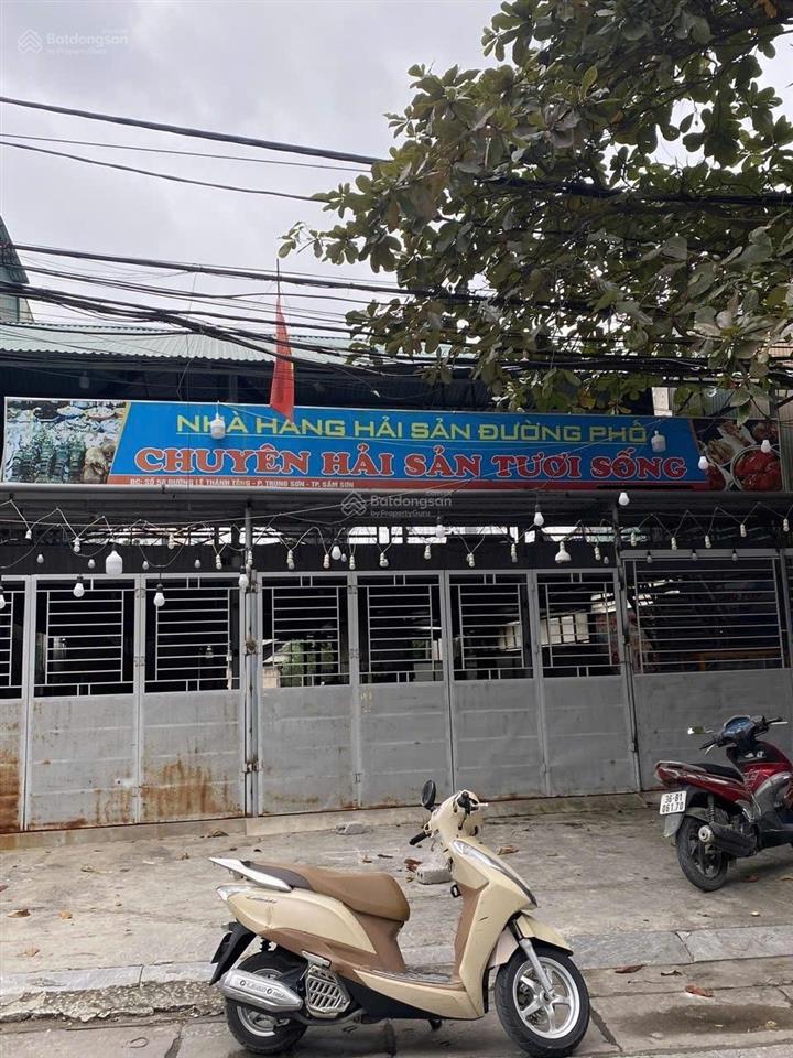 Cho thuê mặt bằng kinh doanh 512m2, đường ô tô tránh, lê thánh tông, sầm sơn