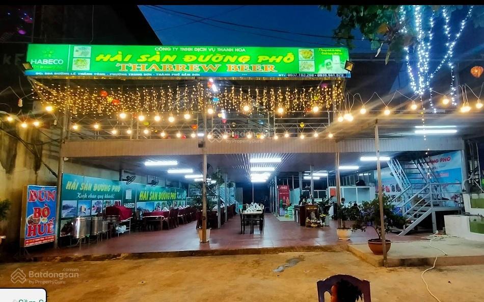 Cho thuê mặt bằng kinh doanh 512m2, đường ô tô tránh, lê thánh tông, sầm sơn