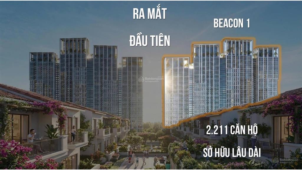 Bán căn hộ beacon studio tầng cao  view đẹp  giá tốt