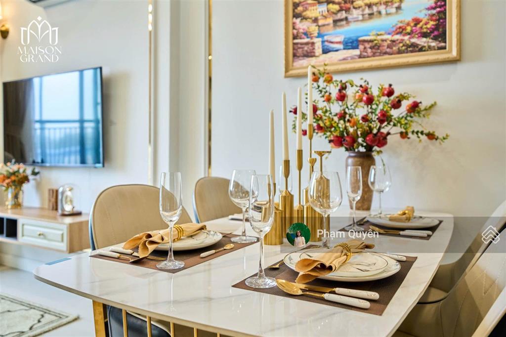 Chỉ từ 2,23 tỷ sở hữu căn hộ 2pn maison grand thanh toán giãn 24tháng cho thuê chuyên gia 14tr/th