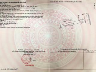 Cần bán gấp đất hiệp thạnh tây ninh 5x37m, mặt tiền nhựa, giá 650tr/lo (thương lượng)