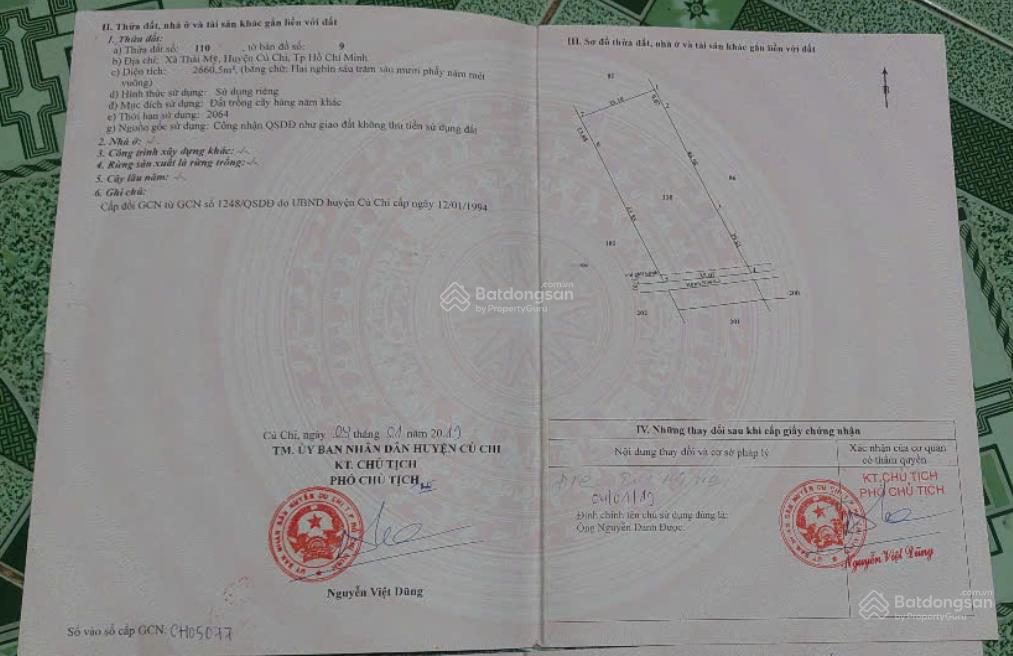 Chủ gửi bán gấp 3.924m2 đất lúa xã thái mỹ  củ chi | giá chỉ 3,5 tỷ (tl) | sát đường ô tô