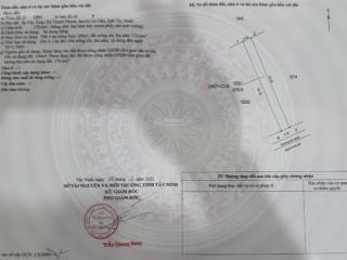 Chính chủ cần bán gấp đất gò dầu tây ninh chỉ 680tr có ngay 270,6m² đất sổ riêng công chứng ngay