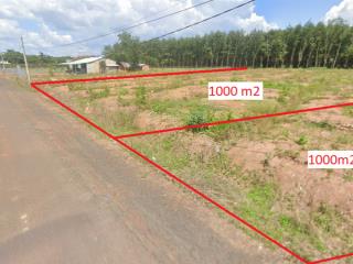 2 lô 2000m2 295 triệu mặt tiền đường nhựa cách dt753 đi sân bay long thành đúng 100m, có nước máy