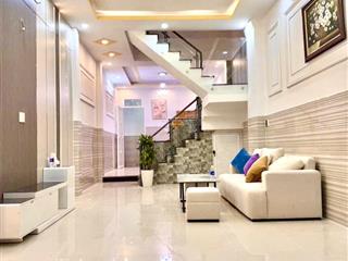 Nhà mới đón tết 3 tầng 4 x 16m tặng full nội thất, máy lạnh gần hl2 5.45 tỷ bớt lộc.