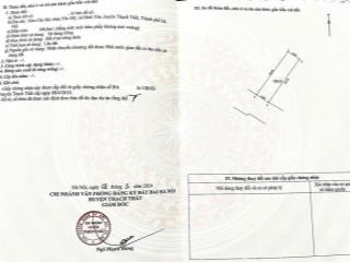 100m mặt tiền 5m trục chính đường nhựa liên xã kinh doanh cực đẹp tại bình yên