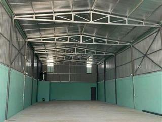 Cho thuê kho 300 mét vuông sẵn 3 pha tại mỹ phước 3  bến cát  bình dương