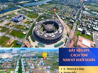 Bán lô đất 90m2 fpt cạnh fpt complex | giá tốt cho nhà đầu tư