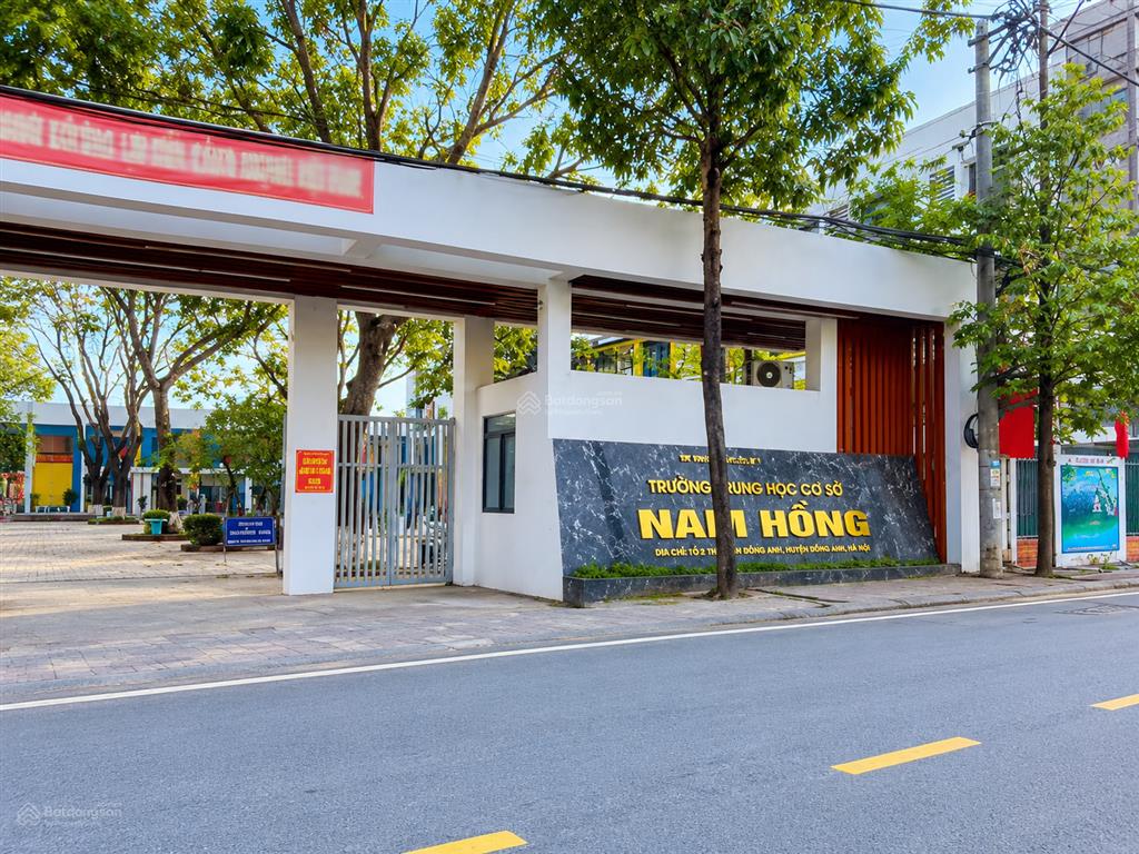 Bán đất bìa làng nam hồng đông anh 50m², nhỉnh 3 tỷ, hàng xóm vin home bắc hồng, đường 6m