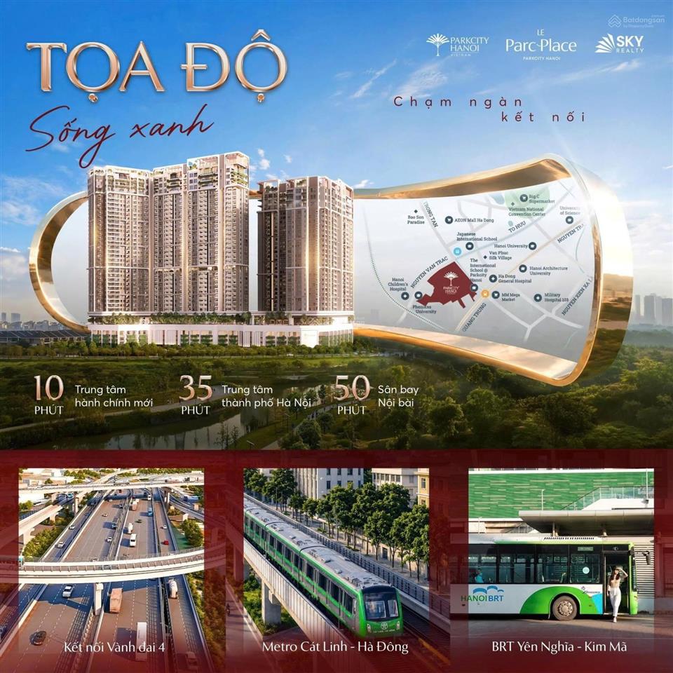 Kđt parkcity hà nội, giá chiết khấu chỉ còn 23,6 tỏi, 233,36m2. căn 4pn.