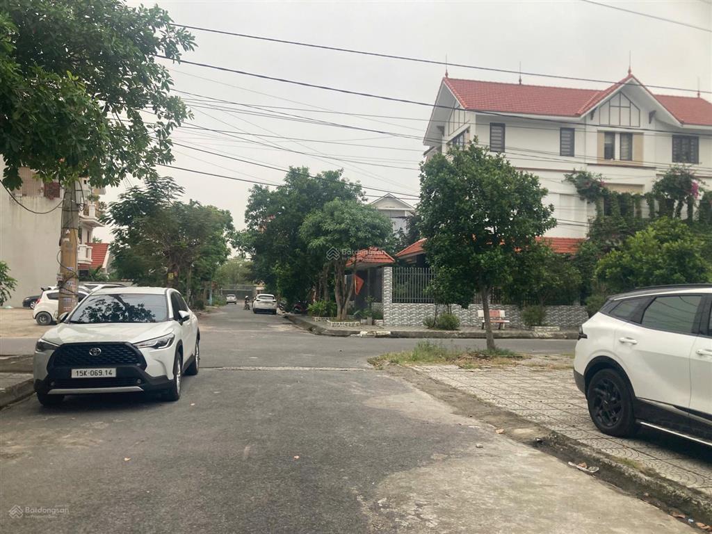 Spcc lô góc 2 mặt đường đất tái định cư bình an, bình kiều d.tích 257.6m (ngang 11,2 x 23)