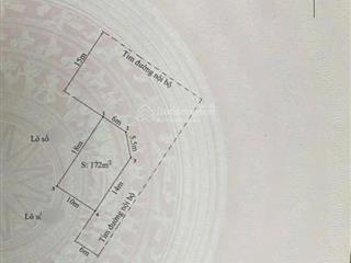 Spcc bán lô góc mặt đường 30m đất tái định cư tại gốc lim, đằng hải  hải an  hp d.tích 172m